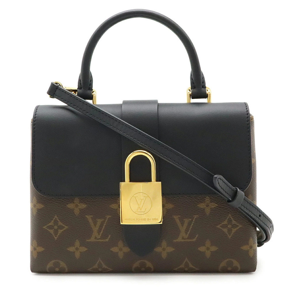 LOUIS VUITTON Monogram Locky 2way Crossbody Noir Black